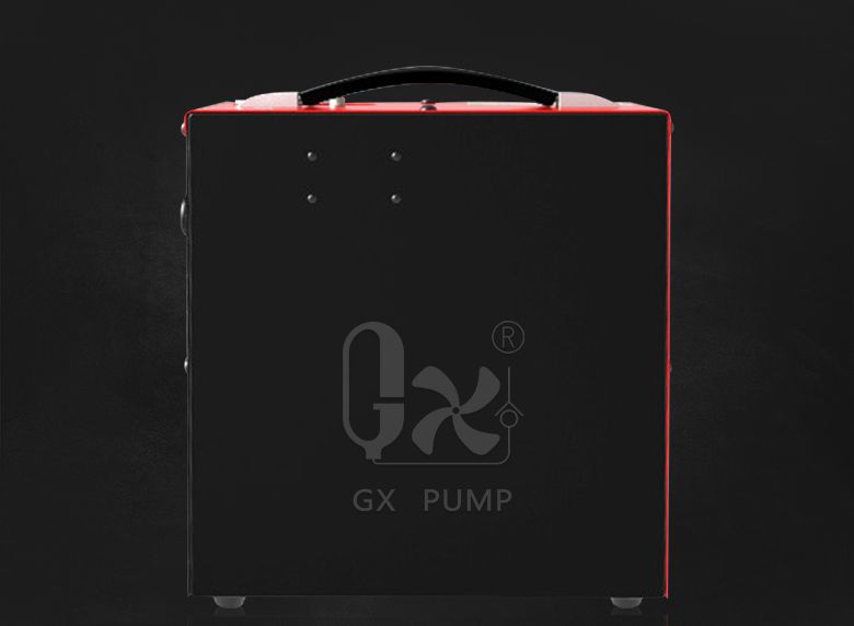 GX 310 bar 3 stage 4500psi DC 12V on-board Triple safety protection device air compressorfor oil and water separation  with adjustable pressure gauge